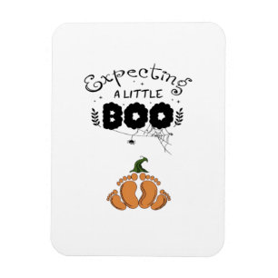 Íman Gravidez de Halloween Mamãe Para Ser Esperando Peq