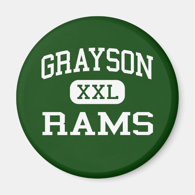 Íman Grayson - Rams - Segundo grau - Loganville Georgia (Frente)