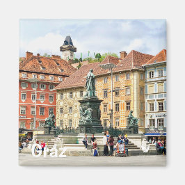 Íman Graz, Áustria - imã de geladeira por Velvet Escape