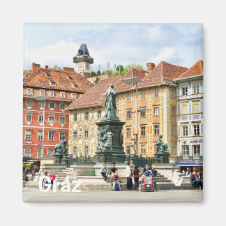 Íman Graz, Áustria - imã de geladeira por Velvet Escape