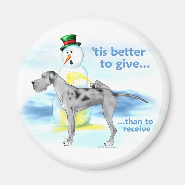 Íman Great Dane BTG Merle UC (Frente)