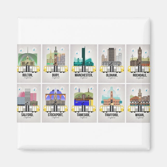 Íman Greater Manchester (Frente)