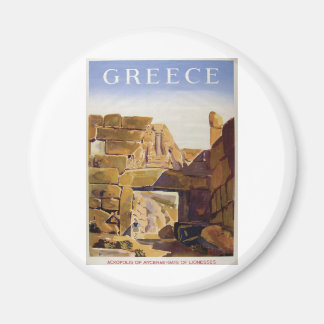 Íman Grécia Anterior Mycenae Portão De Lionesses