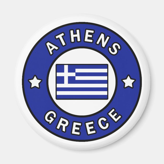 Íman Grécia Atenas (Frente)