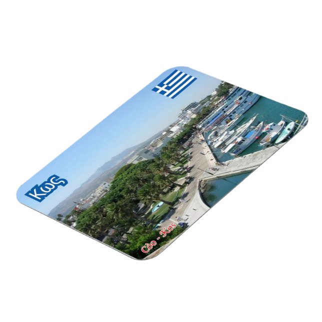 Íman Grécia - Coo - Kos - ilha (Left Side)