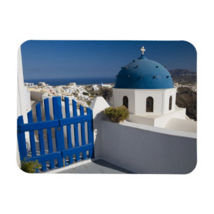 Íman Grécia e Ilha Grega de Santorini a partir do