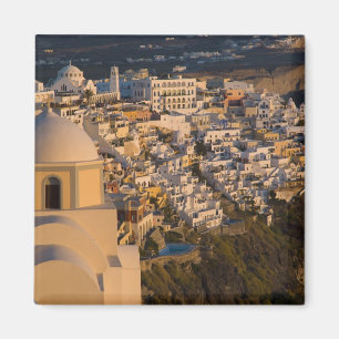 Íman Grécia e Ilha Grega de Santorini cidade de