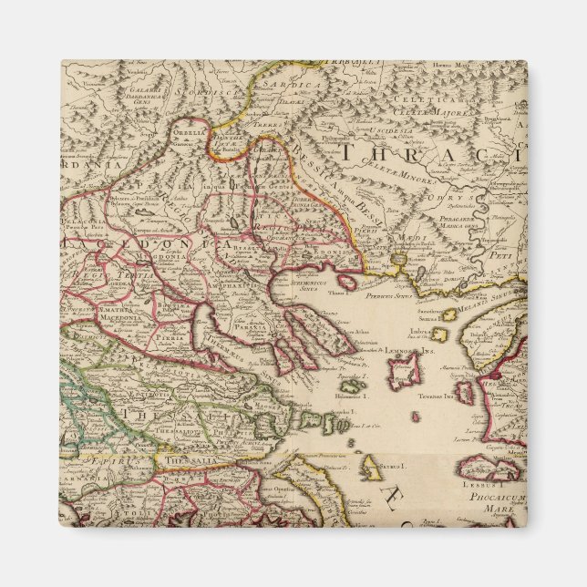 Íman Grécia e Macedônia (Frente)