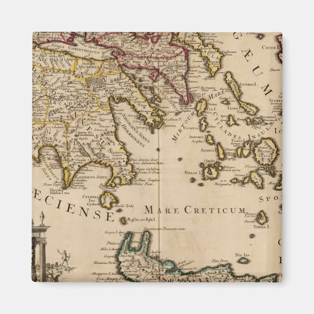 Íman Grécia e Turquia 3 (Frente)