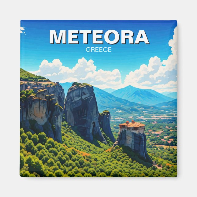 Íman Grécia Meteora (Frente)