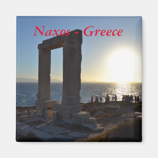 Íman Grécia Naxos (Frente)