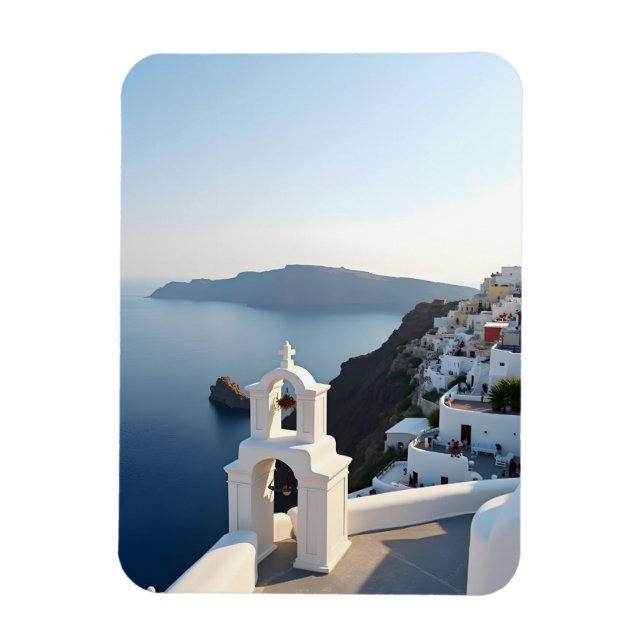 Íman Grécia Santorini (Vertical)