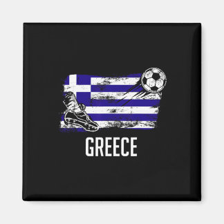 Íman Greece Flag Jersey Greek Soccer Team Greek