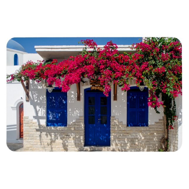 Íman Greek Island Vibes Magnet (Horizontal)