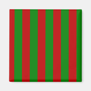 Íman Green and Red Stripes Toksie Turbie