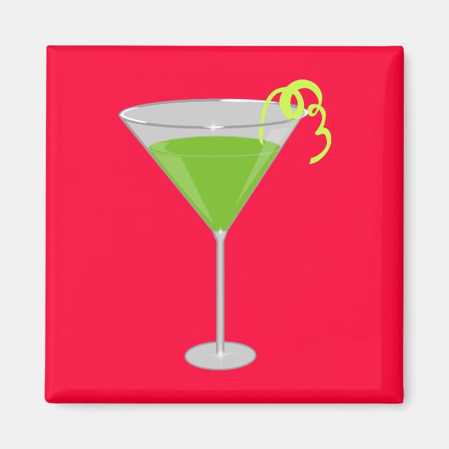 Íman Green Apple Martini (Frente)
