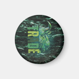 Íman Green bull | Trade Design | Marble