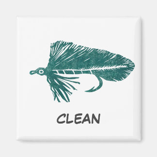 Íman "Green Matuka" - Magneta de status do Dish Washer