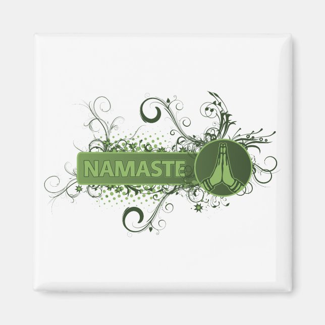 Íman Green Namaste English (Frente)