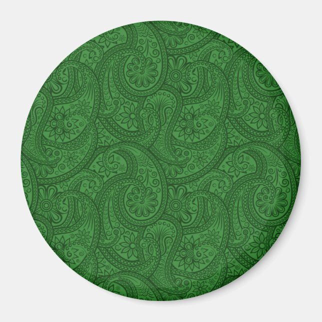 Íman Green Paisley (Frente)