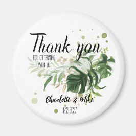 Íman Greenery Boho Personalizado Favorece Presentes
