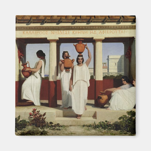 Íman Gregas Mulheres na Fonte, 1841 (Frente)