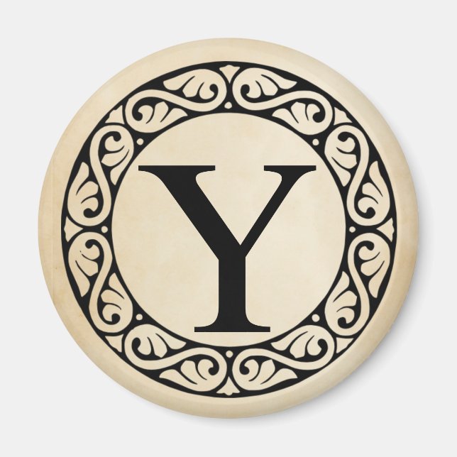 Íman Grego - Letra alfabética Upsilon (Frente)