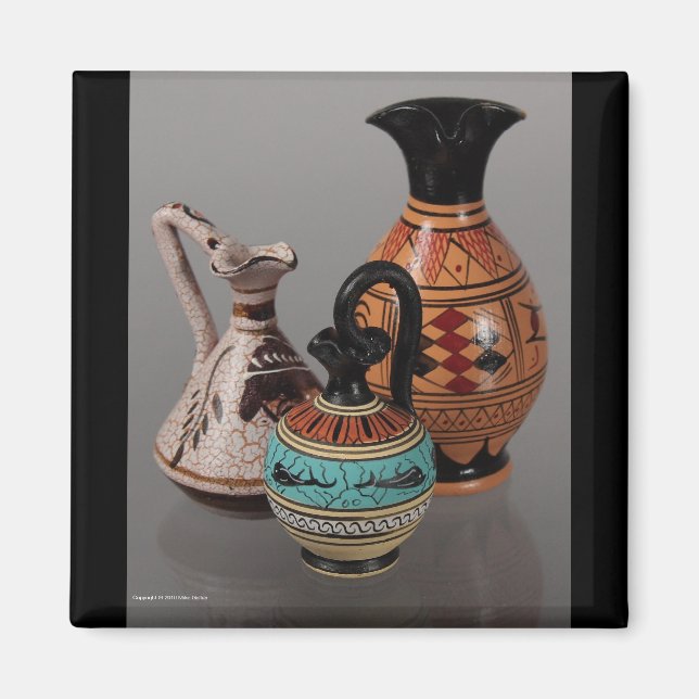 Íman Grego Vases Magnet 3 (Frente)