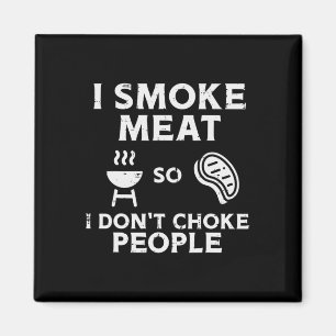 Íman Grelhe Carne Para Não Sufocar Pessoas Diversão Bbq
