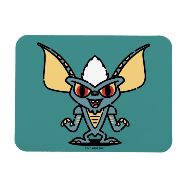 Íman Gremlins | Caractere cômico em grão (Horizontal)
