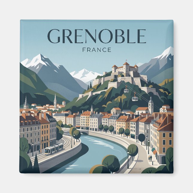 Íman Grenoble França (Frente)