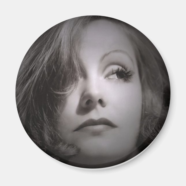 Íman Greta Garbo Refrigerator Magnet (Frente)