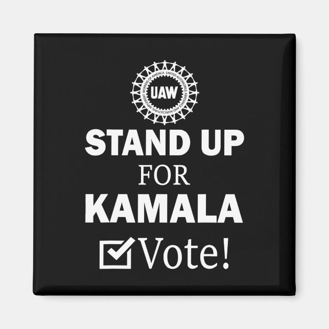 Íman Greve Para A Votação De Kamala (Frente)