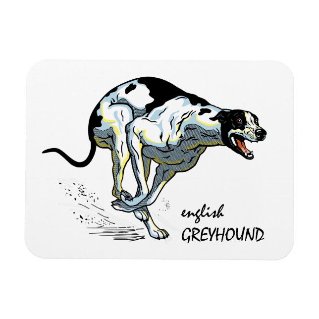Íman greyhound (Horizontal)