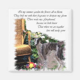 Íman Greyhound Lovers Art Gifts