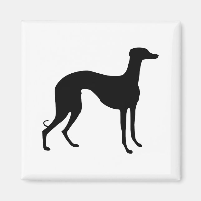 Íman Greyhound Silhouette (Frente)