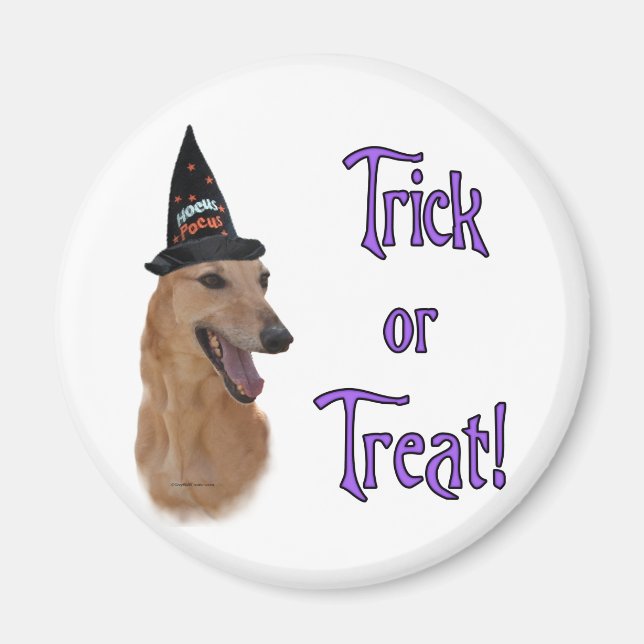 Íman Greyhound (vermelho) (Frente)