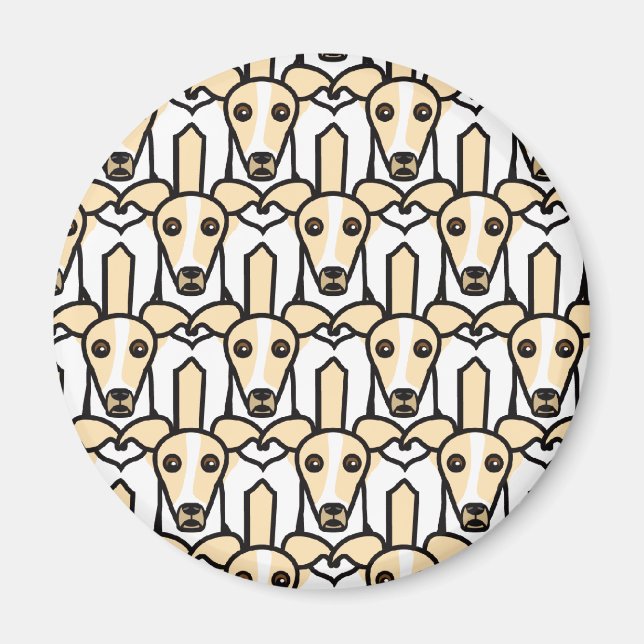 Íman Greyhounds Italiano (Frente)