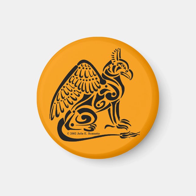 Íman Griffin Round Magnet (Frente)