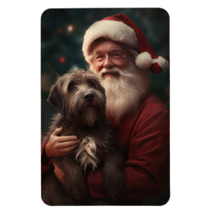 Íman Grifon de Pontuação de Cabelo Raspado Papai Noel N