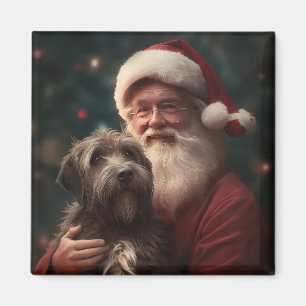 Íman Grifon de Pontuação de Cabelo Rijo Papai Noel Nata
