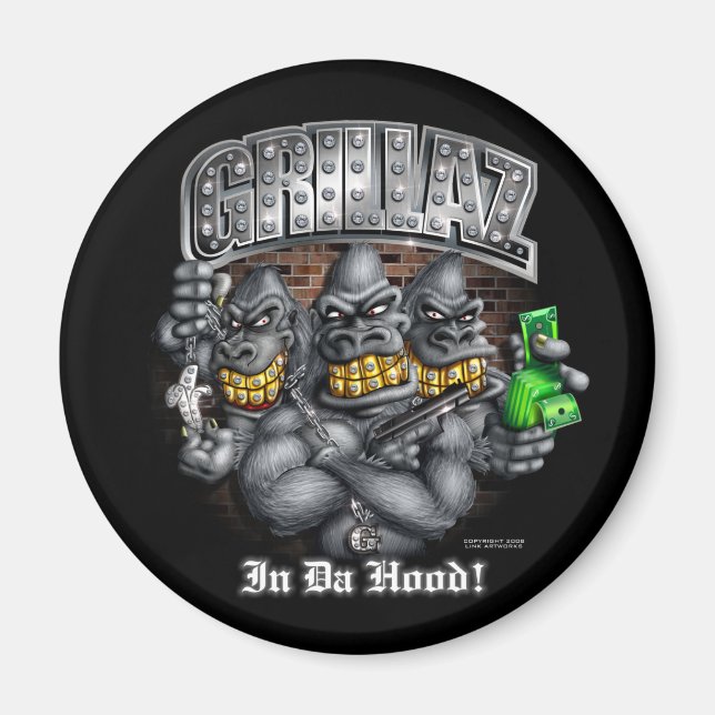 Íman Grillaz Magnet (Frente)