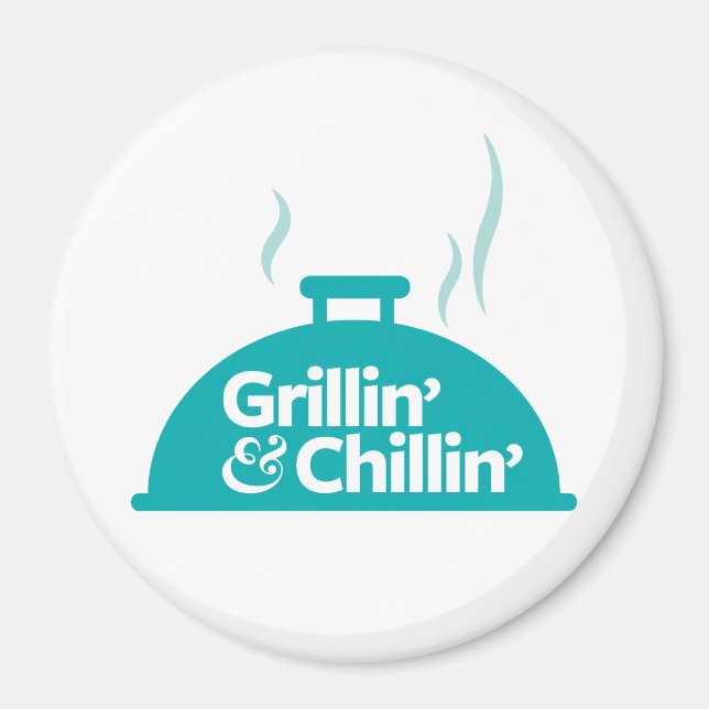 Íman Grillin' & Chillin' (Frente)