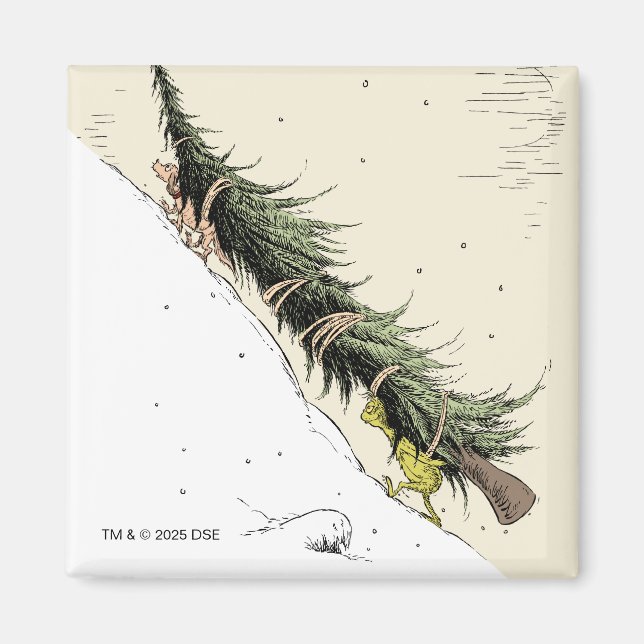 Íman Grinch & Max Devolvem a Árvore de Natal (Frente)