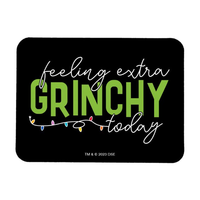 Íman Grinch | Me Sentindo Extra Grinchy Hoje (Horizontal)