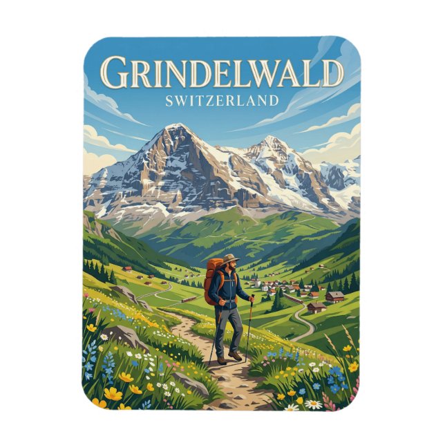 ÍMAN  GRINDELWALD SUÍÇA (Vertical)