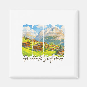Íman Grindelwald Suíça Viagem Pincelada Grindel