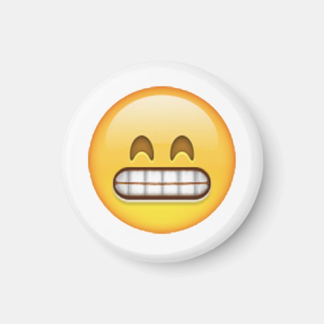 Íman Grinning - Emoji (Frente)