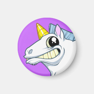 Íman Grinning Unicorn Magnet