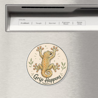 Íman Grip Acontece, Gecko ímã de Geladeira.